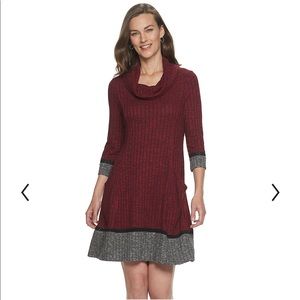 NWT Sweater type dress, size large